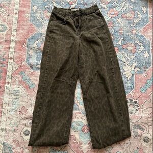 Urban Outfitters Dark Patterned Jeans
